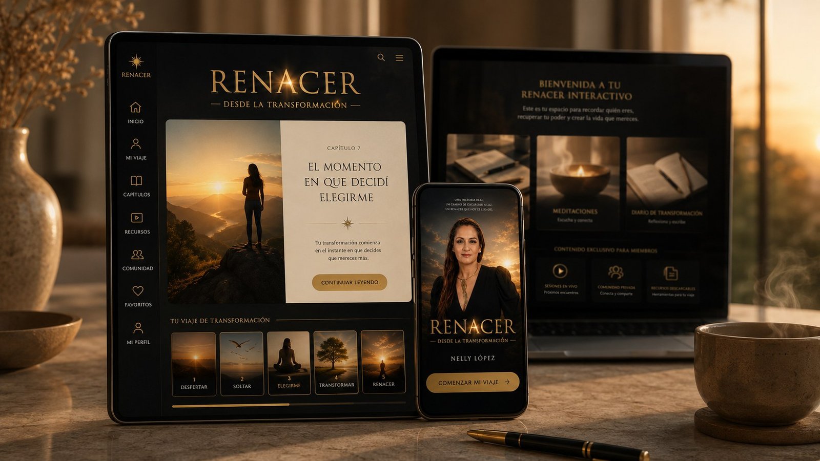 Experiencia interactiva Renacer